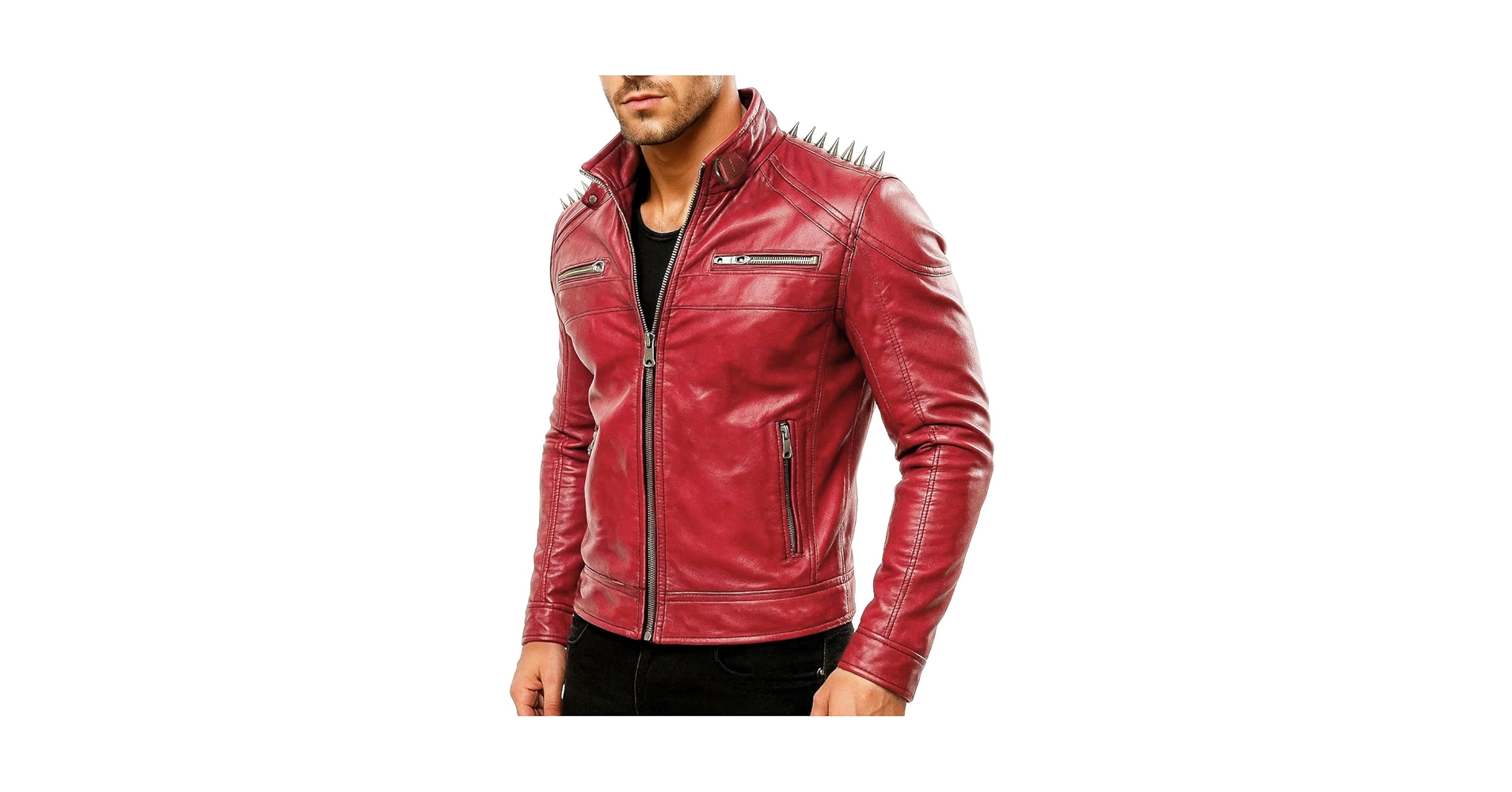 PUBG faux leather jacket 赤ジャケット Nさん専用 PUBG faux leather jacket 赤ジャケット Nさん専用 PUBG faux