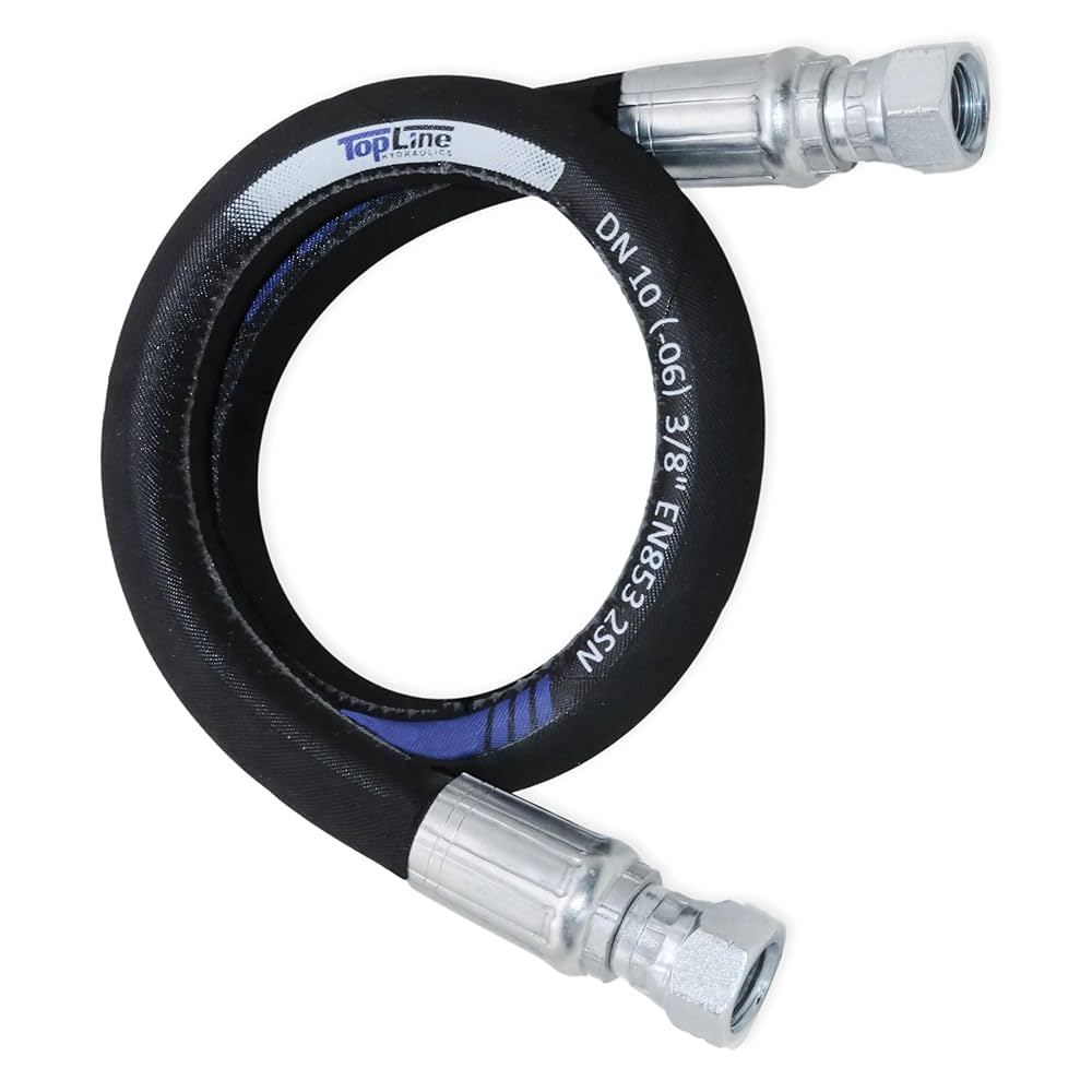 Amazon.co.jp: 3/8インチ 油圧ホースアセンブリ 24インチ – メス