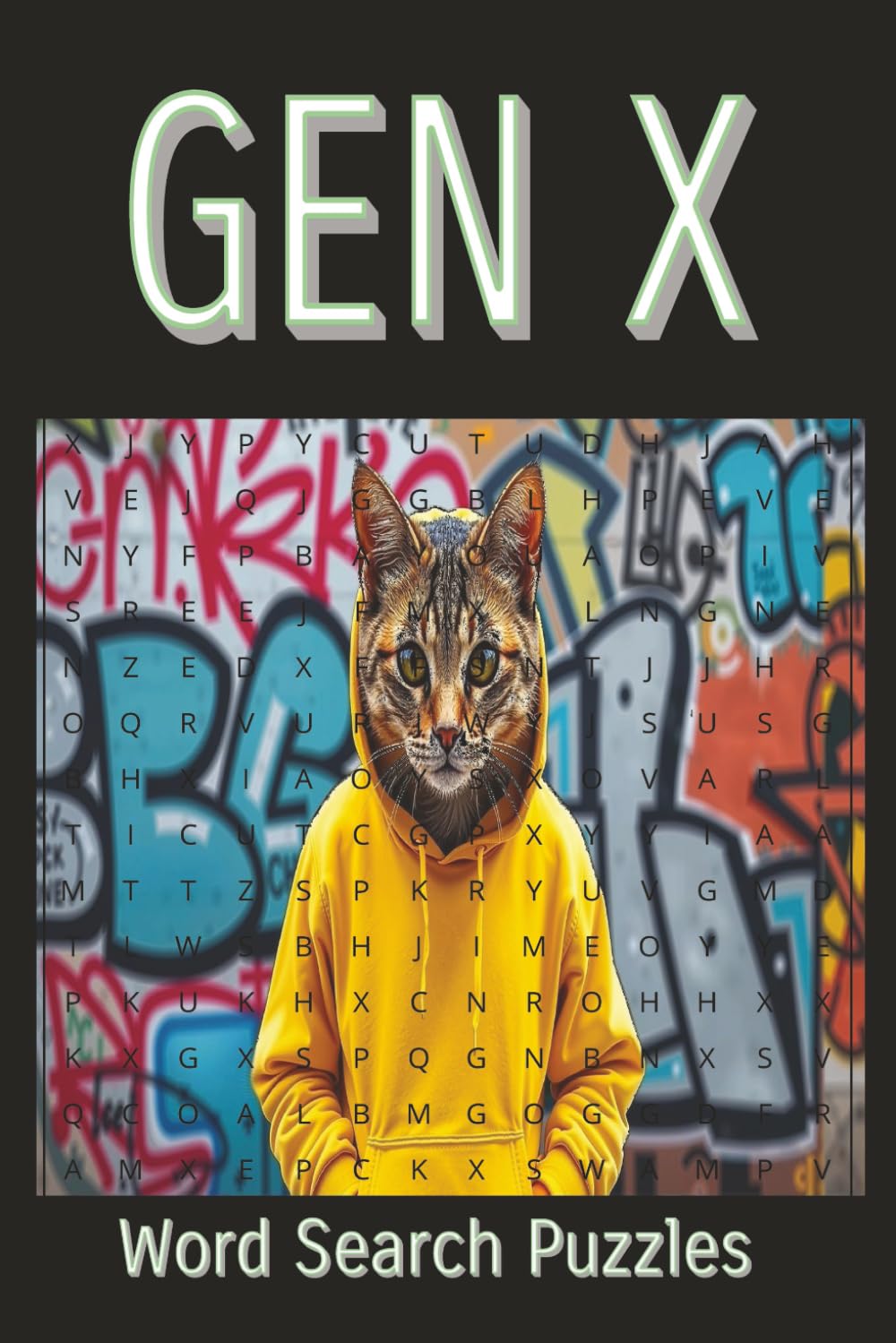 GEN X Word Search: Generation X Word Search Books|Large Print |Retro and Nostalgia lovers|Word search and puzzle fans|Stress relief and brain games