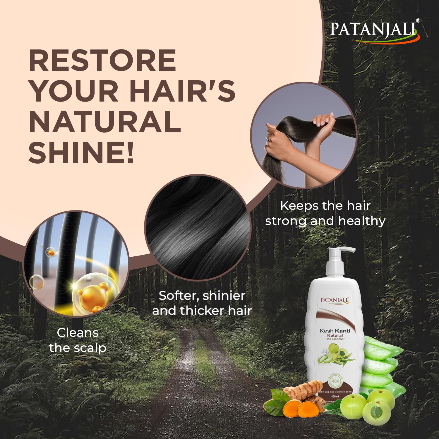 Buy Patanjali Kesh Kanti Natural Shampoo… | Silkrute Canada
