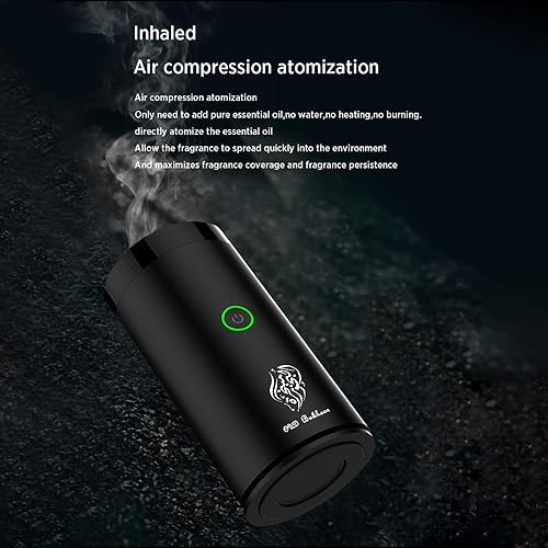 Miniatura 2 de Quemador de incienso eléctrico, quemador de incienso eléctrico para automóvil, portátil, recargable por USB, quemador de incienso electrónico,