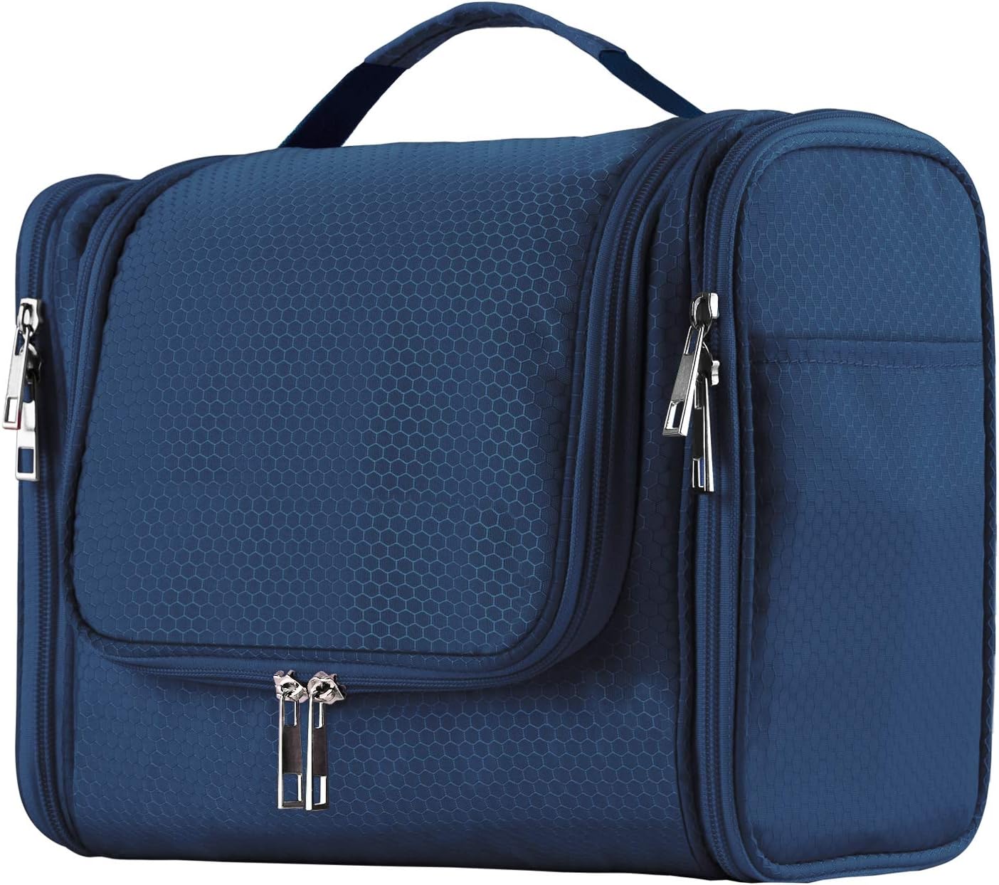 Buruis Hanging Toiletry Bag, Travel Toiletry Bag for Women and Men, Blue