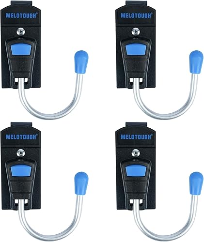 MELOTOUGH Funda para herramientas con gancho para cinturón de herramientas con clip de metal para cinturón de trabajo (azul)