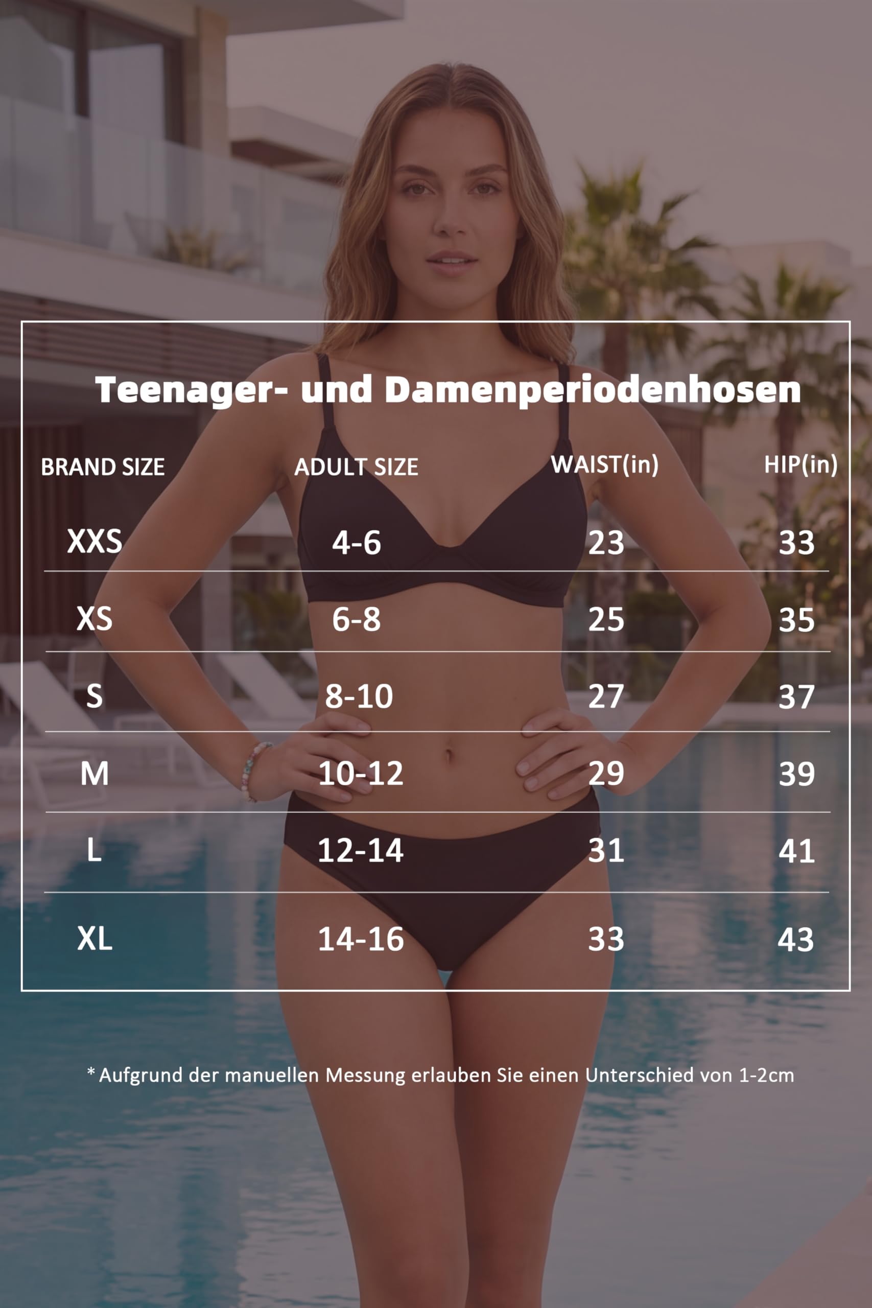 Damen Perioden Badehose Menstruations Badeshorts Leckdicht‌ Period Badeanzüge Quick Dry Bikini Bottoms für Teens