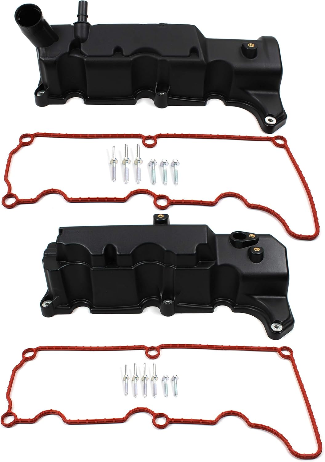 CNS Valve Cover Set for Left and Right Side Compatible with 04-11 FORD/MERCURY 4.0L (245cid) SOHC V6