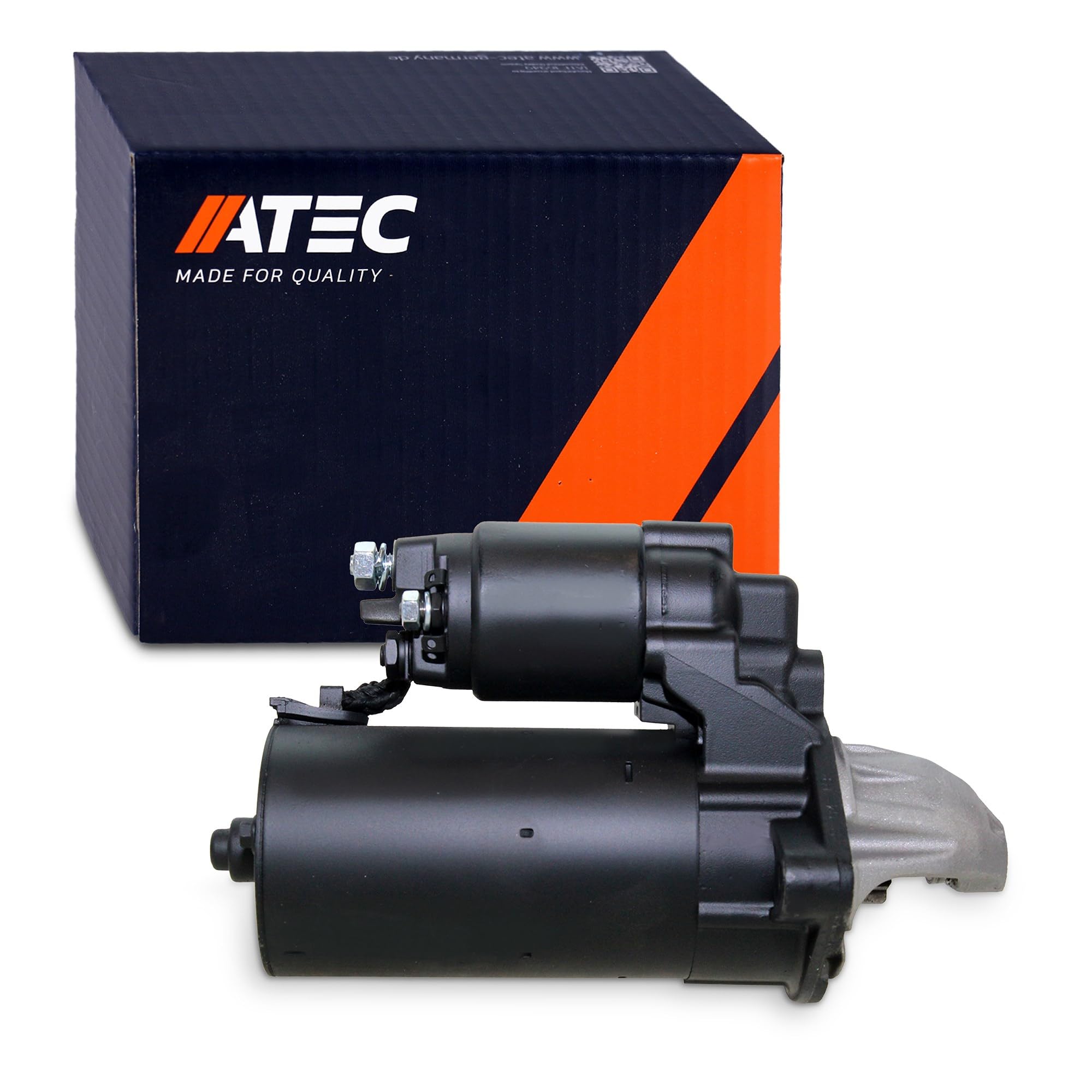 ATEC Germany Anlasser 12V 1, 8 kW Starter Kompatibel mit BMW 1 (E87), 3 (E90)(E93),(E92)(E91), 5 (E60)(E61), 6 (E63), 6 Cabriolet (E64), 7 (E65, E66, E67), X3 (E83), X5 (E70), X6 (E71, E72)