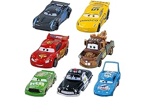 7PCS Cars Chick Hicks Diecast Toy Set