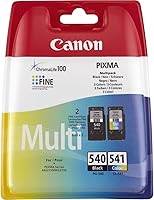 Canon Genuine Ink Cartridges PG-540/CL-541 - Pack of 2 Multi-Coloured For Selected PIXMA MX, MG and TS Series