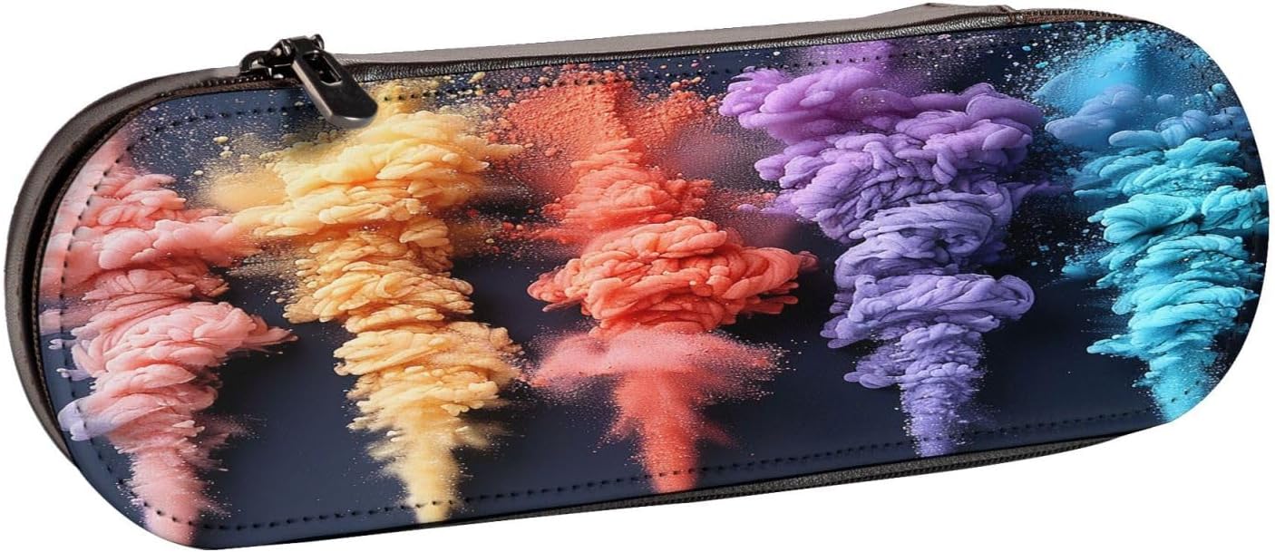 Unique Sweetener Leather Multi Slot Pen Storage Case