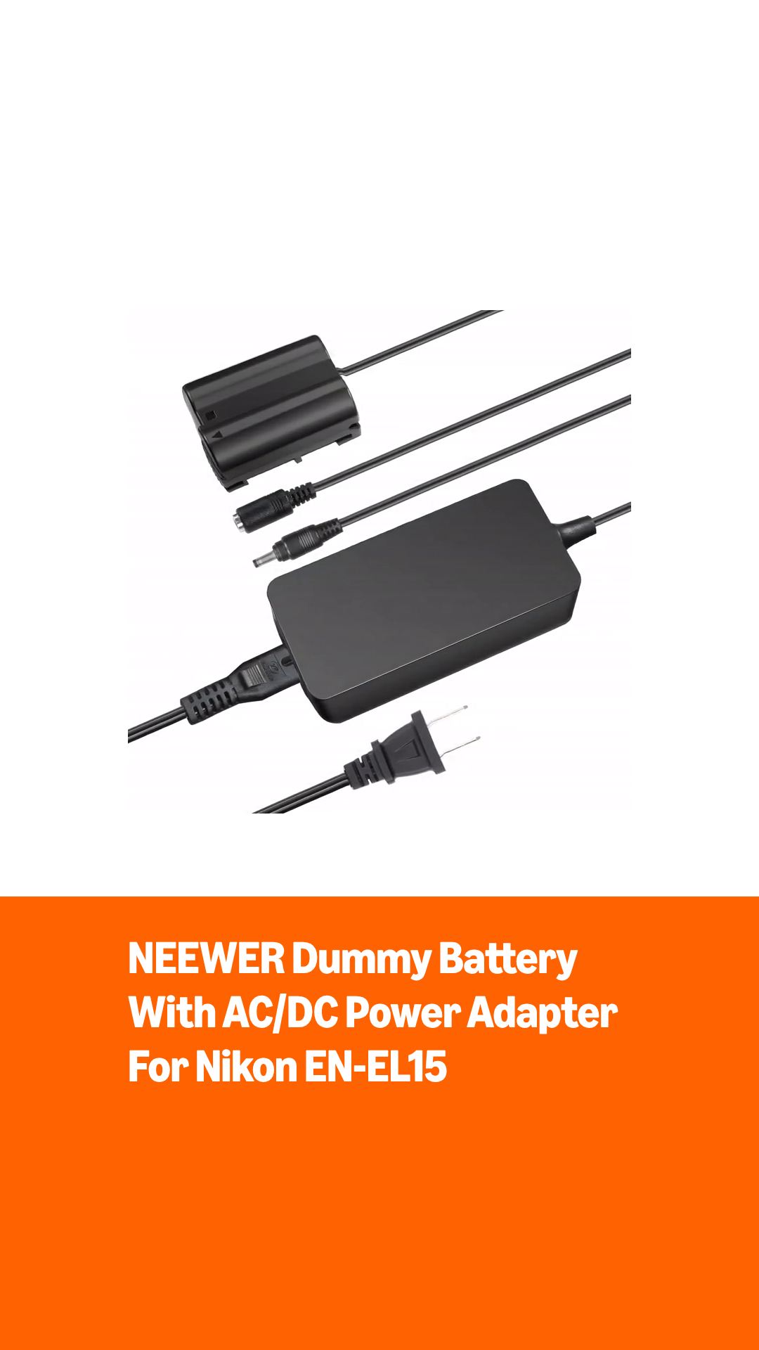 Amazon.com : NEEWER Dummy Battery with AC/DC Coupler Power Adapter