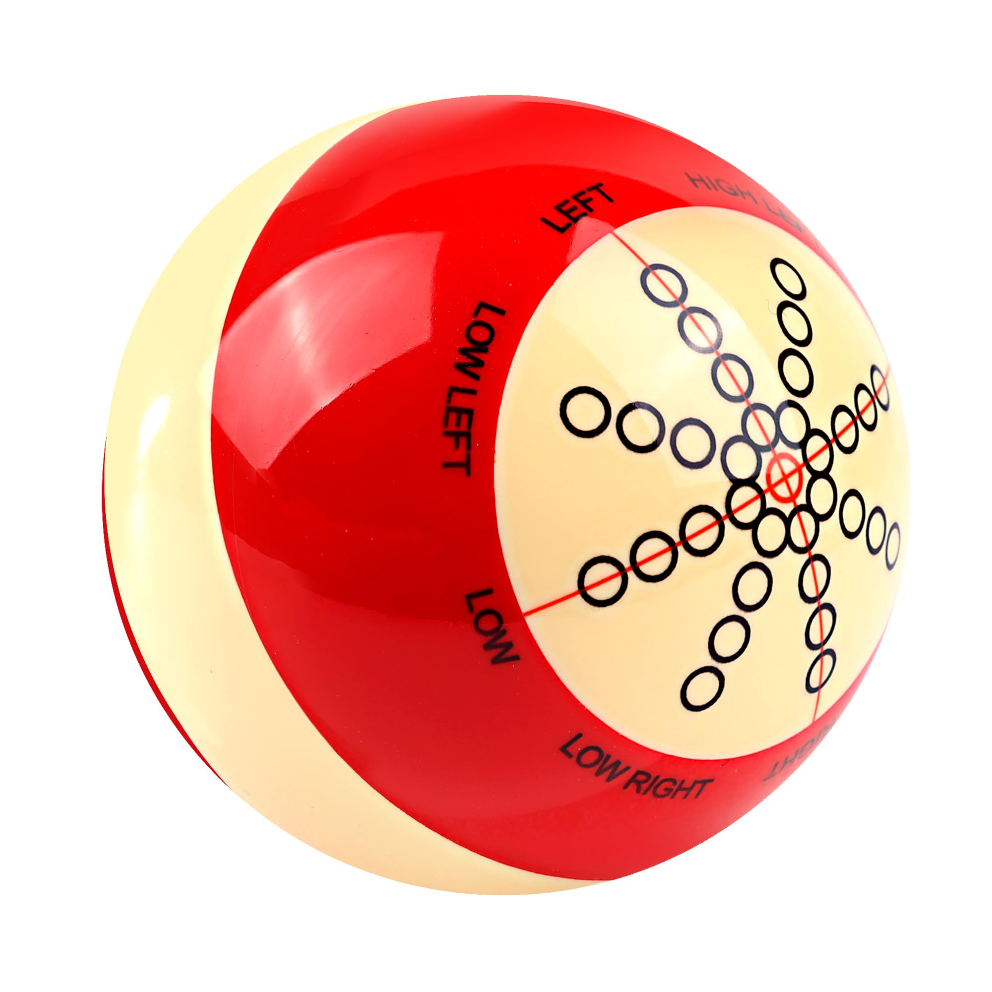 GSE Games & Sports Expert Billiard Practice Training Cue Ball, AAA-Grade PRO Cup Standard Pool Billiard Cue Ball (6 oz 2-1/4" Several Colors Available)