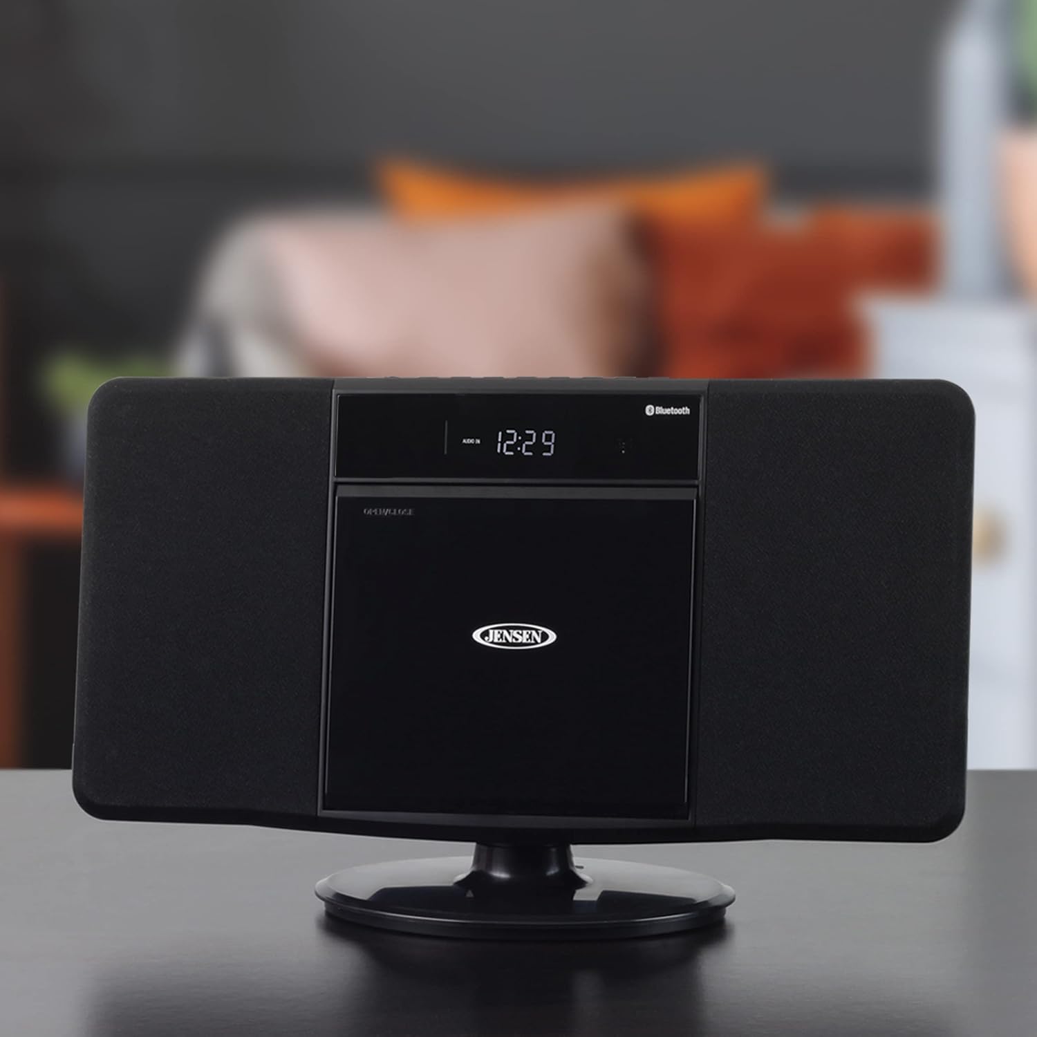 JENSEN JBS-300 Bluetooth Wall-Mountable Music System with CD Player and AM/FM Radio, JBS-230