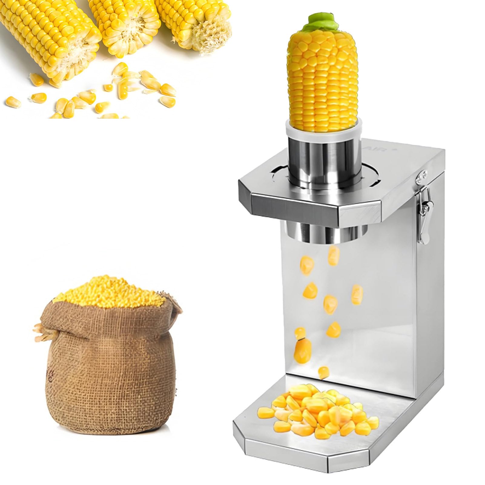 Trebbiatrice Elettrica per Mais da 40 W, con Lama Rimovibile 3.5CM+4CM
