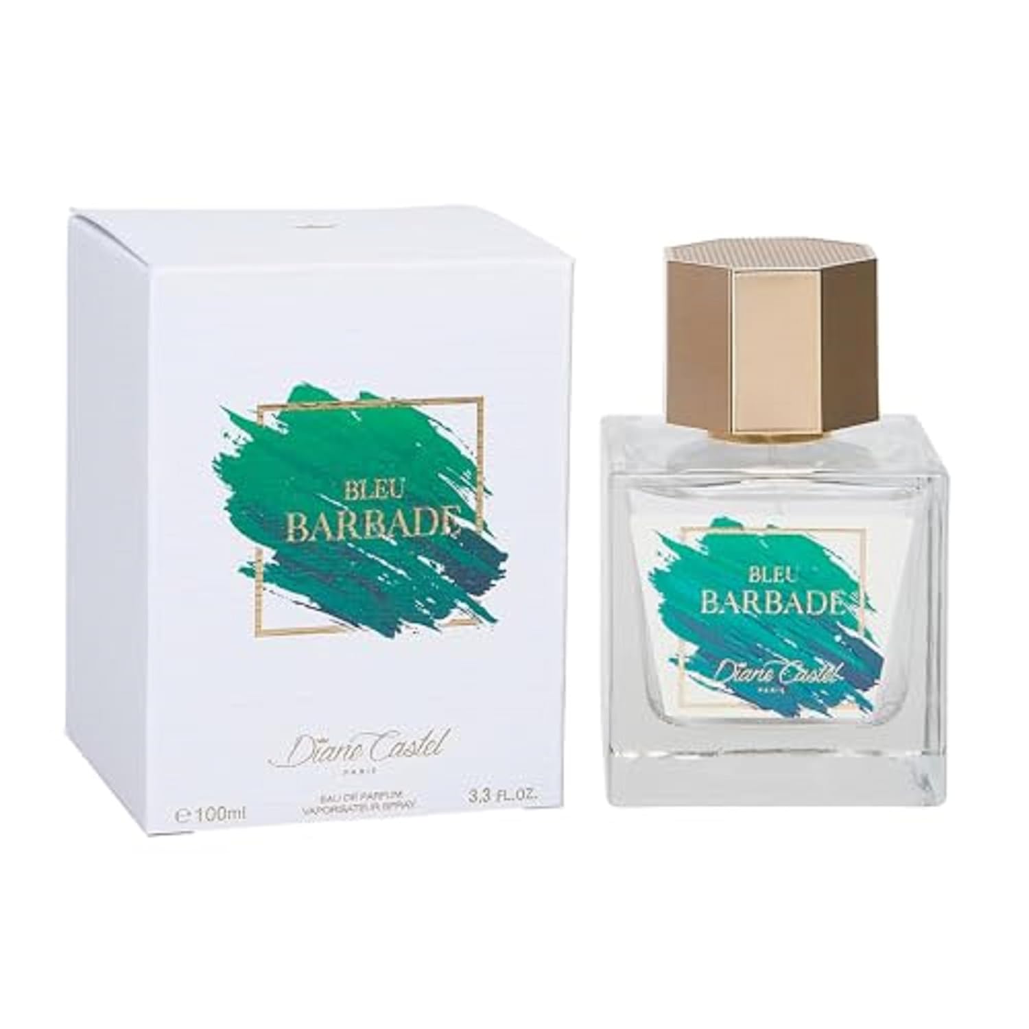 Bleu Barbade - Amber Woody Fragrance - Perfumes for Women - Women's Fragrance with Jasmine, Orange Blossom, and Amber - 3.3 oz