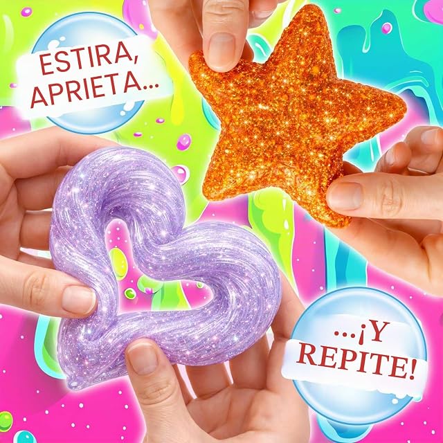 Foto 6 de 8 de CRAZE MAGIC DOUGH Arcilla mágica para modelar con efectos especiales Arcilla inteligente multicolor…