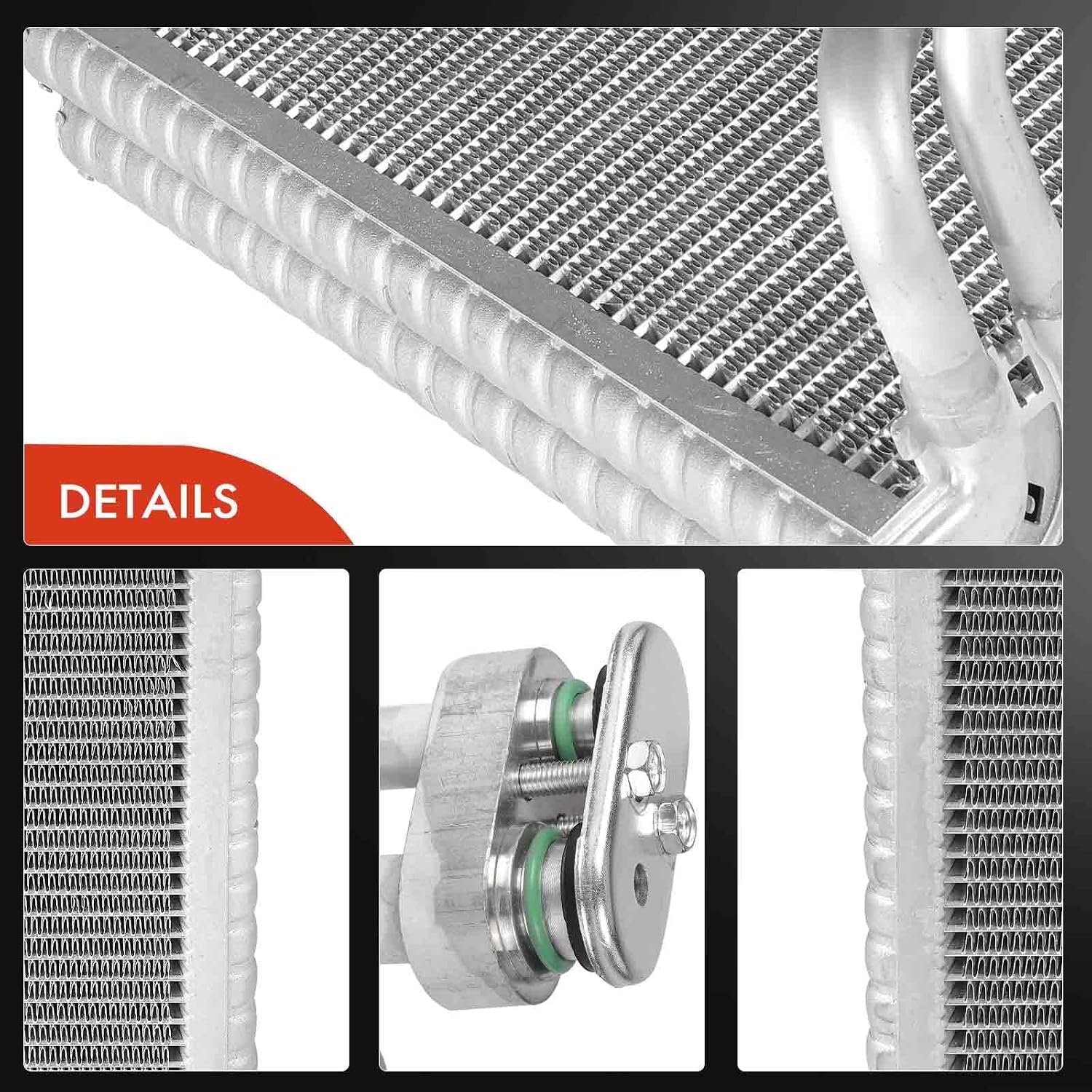 A-Premium Front AC Evaporator Core Compatible with Dodge Journey 2009-2013 2.4L, Journey 2009-2010 3.5L, Journey 2011 3.6L, with Pressing Plate
