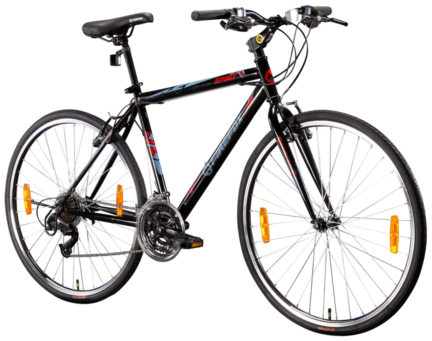 TAQISONG Unisex Firefox Bicycle 700C (Spirit V 21S) Black 18 inch, Rigid, Hybrid Bike (B0B24HJ7N7) Amazon Price History, Amazon Price Tracker