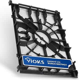 VIOKS Filtro de Motor Repuesto para Filtro Bosch 00579421 00574727 BBZ02MPF VZ02MSF Filtro de Repuesto 160x112x20 mm Filtro Bosch Aspirador Cosyy'y Ergomaxx'x Free'e GL-30 GL45 In'genius MoveOn SY