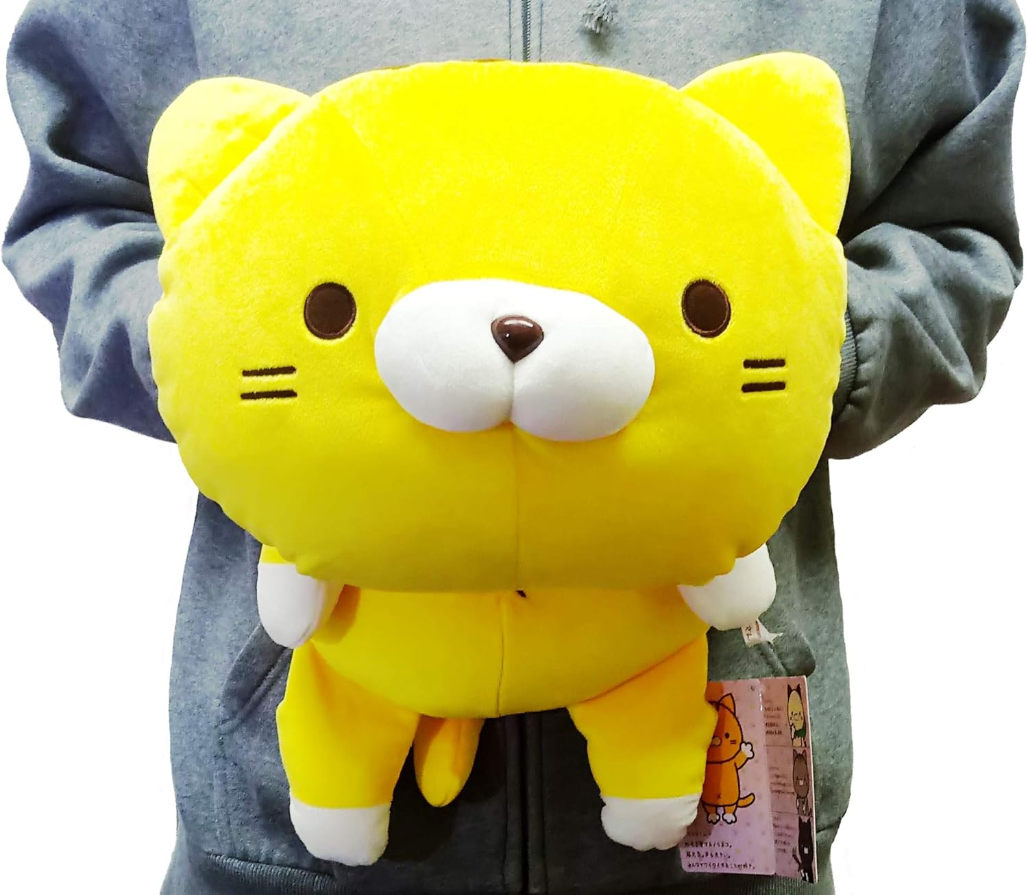 marshmallow cat plush