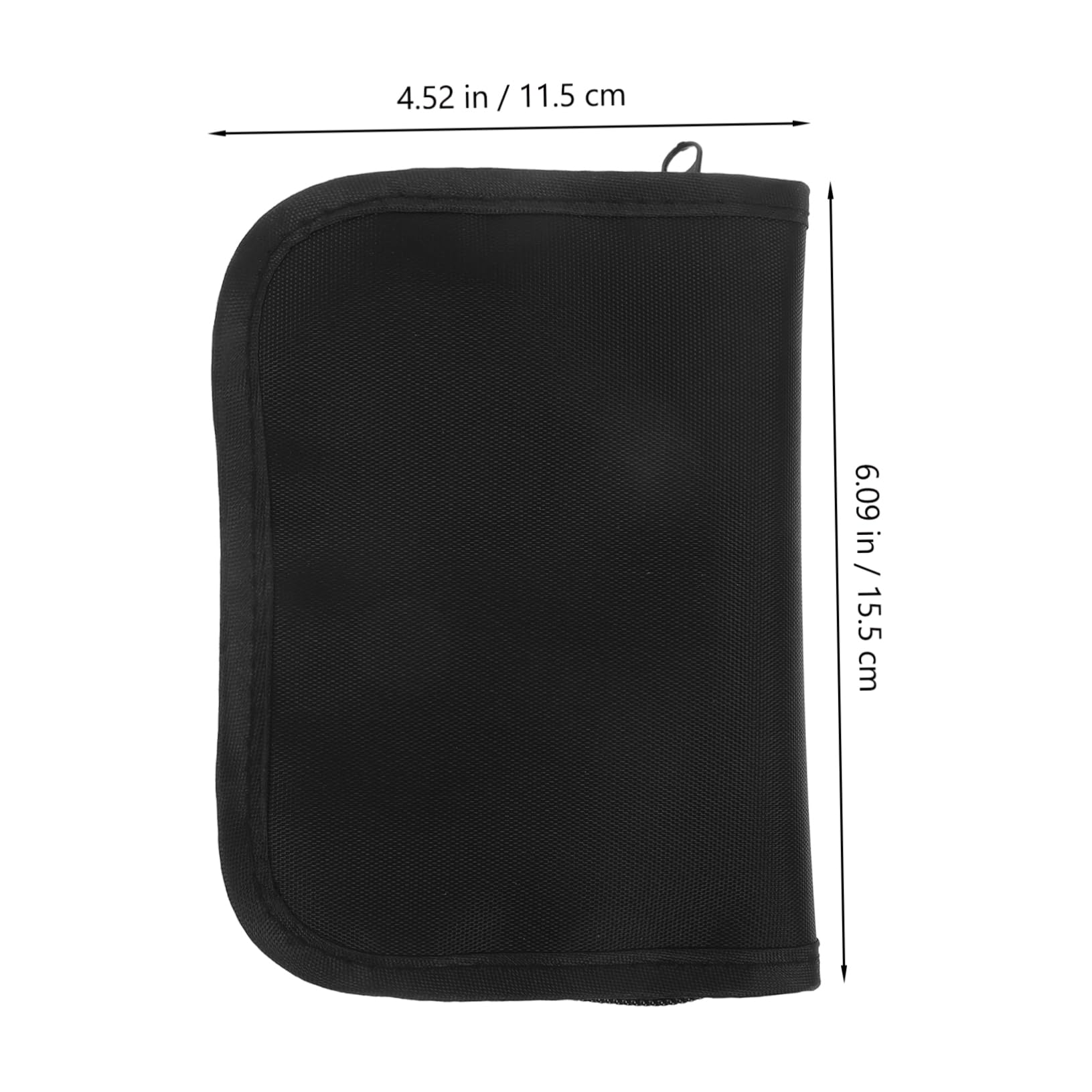 FOMIYES Portable Blood Storage Bag Supplies Organizer Case for Travel Black Pouch for Monitoring and Accessories