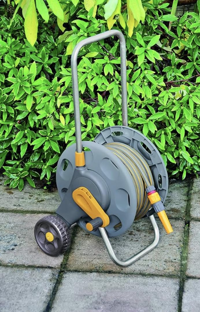 Hozelock Ltd Hozelock 2489 45m Cart with 25M hose included plus all the fittings you need to start watering