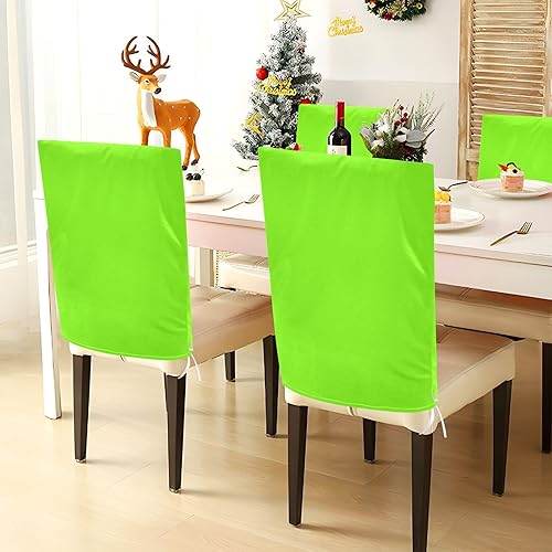Miniatura 4 de Fundas de asiento decorativas para sillas de comedor para el hogar, restaurante, banquete, funda de asiento extraíble para silla de oficina,