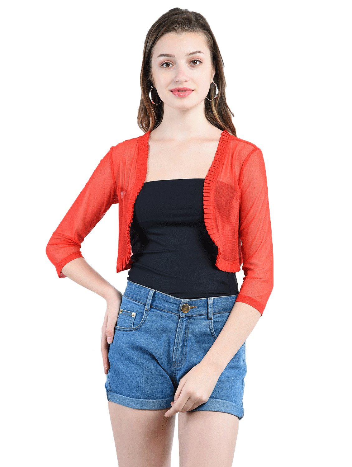 peptrends Women's Net Shrug-picture-10