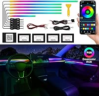 Vista 6 de Módulo de control principal de tira de luces LED acrílicas para interior de automóvil Dreamcolor, que es compatible con el kit Dreamcolor Connects