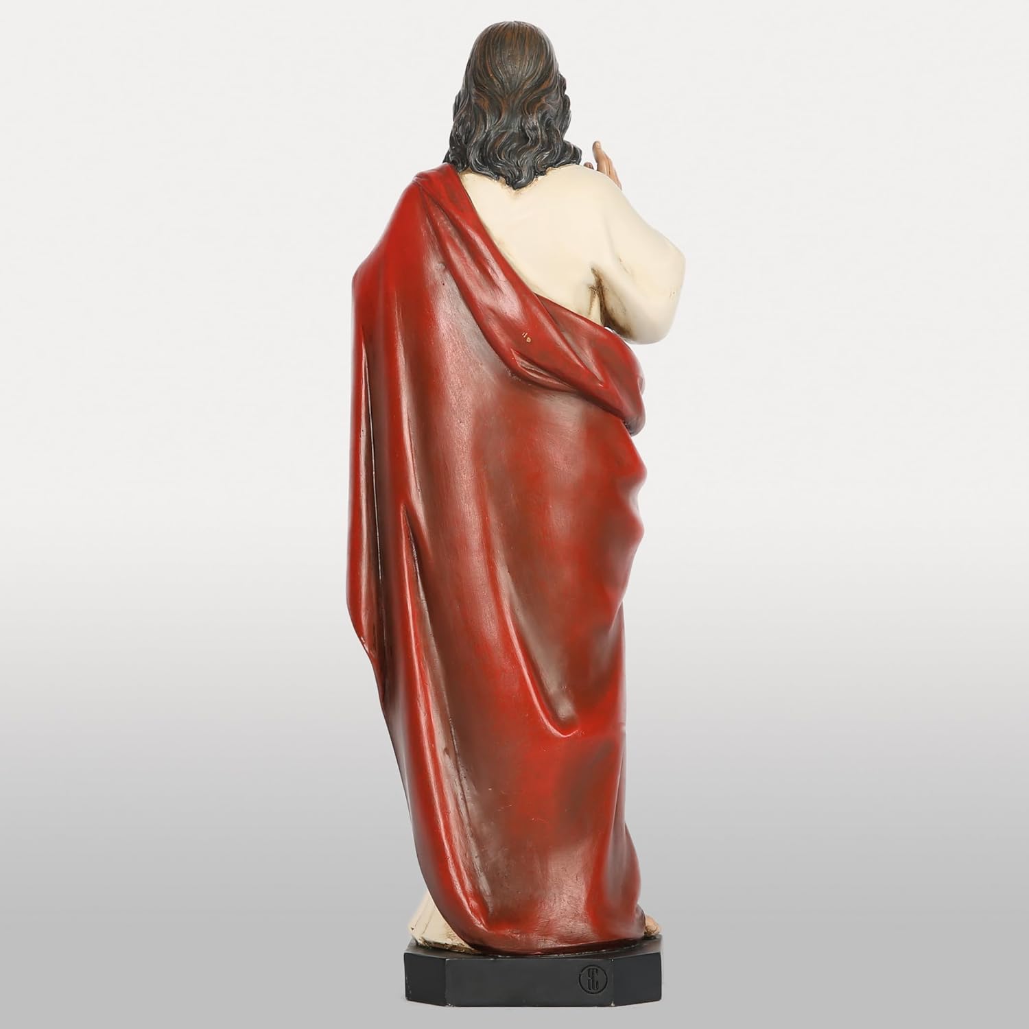 BC Catholic Sacred Heart of Jesus Statue, 14.75" H Jesus Christ Catholic Figurine, Religious Gift, Handpainted by Buildclassic - Image 6