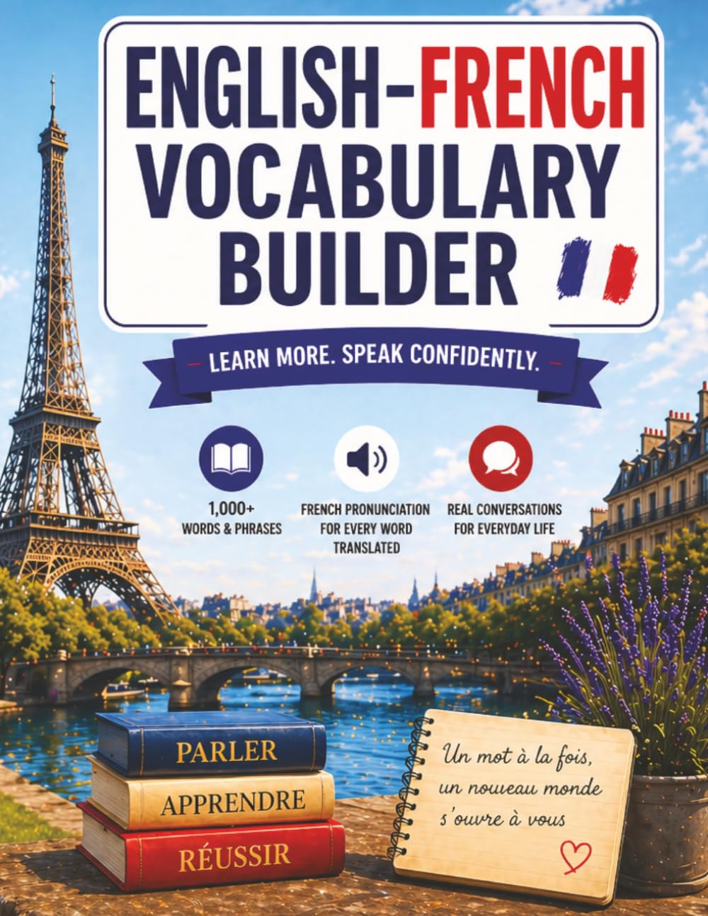 English–French Vocabulary Builder: With French Pronunciation Guide