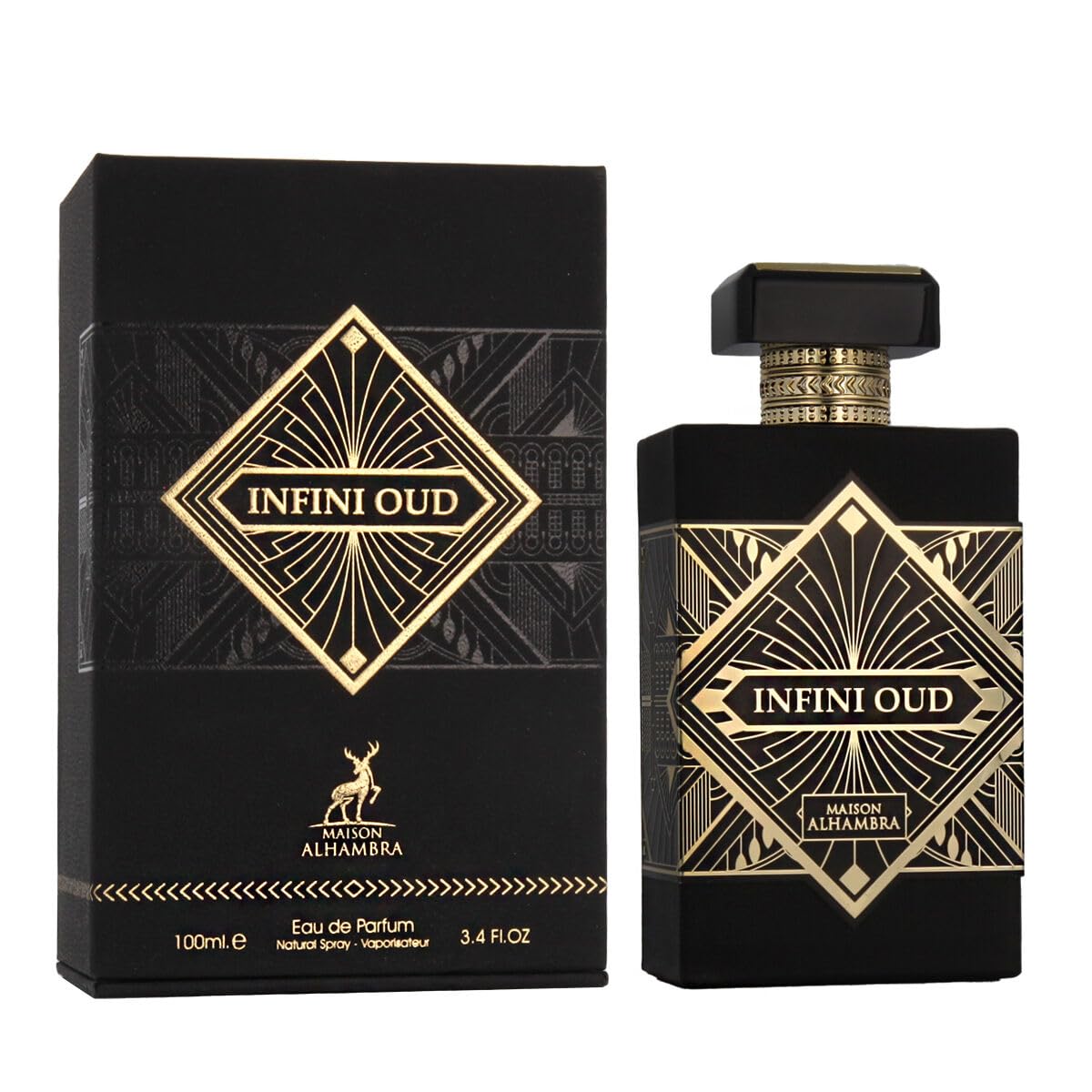 Maison Alhambra Infini Oud Joyous Eau De Parfum Spray (Unisex) By Maison Alhambra