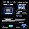 Laptop KAIGERR, nueva 2026 con procesador Intel i3 8109U (hasta 3.6GHz), 8GB RAM, 256GB SSD NVMe, pantalla FHD de 15.6", Windows 11, ideal para estudiantes y negocios, HDMI, USB 3.2 3