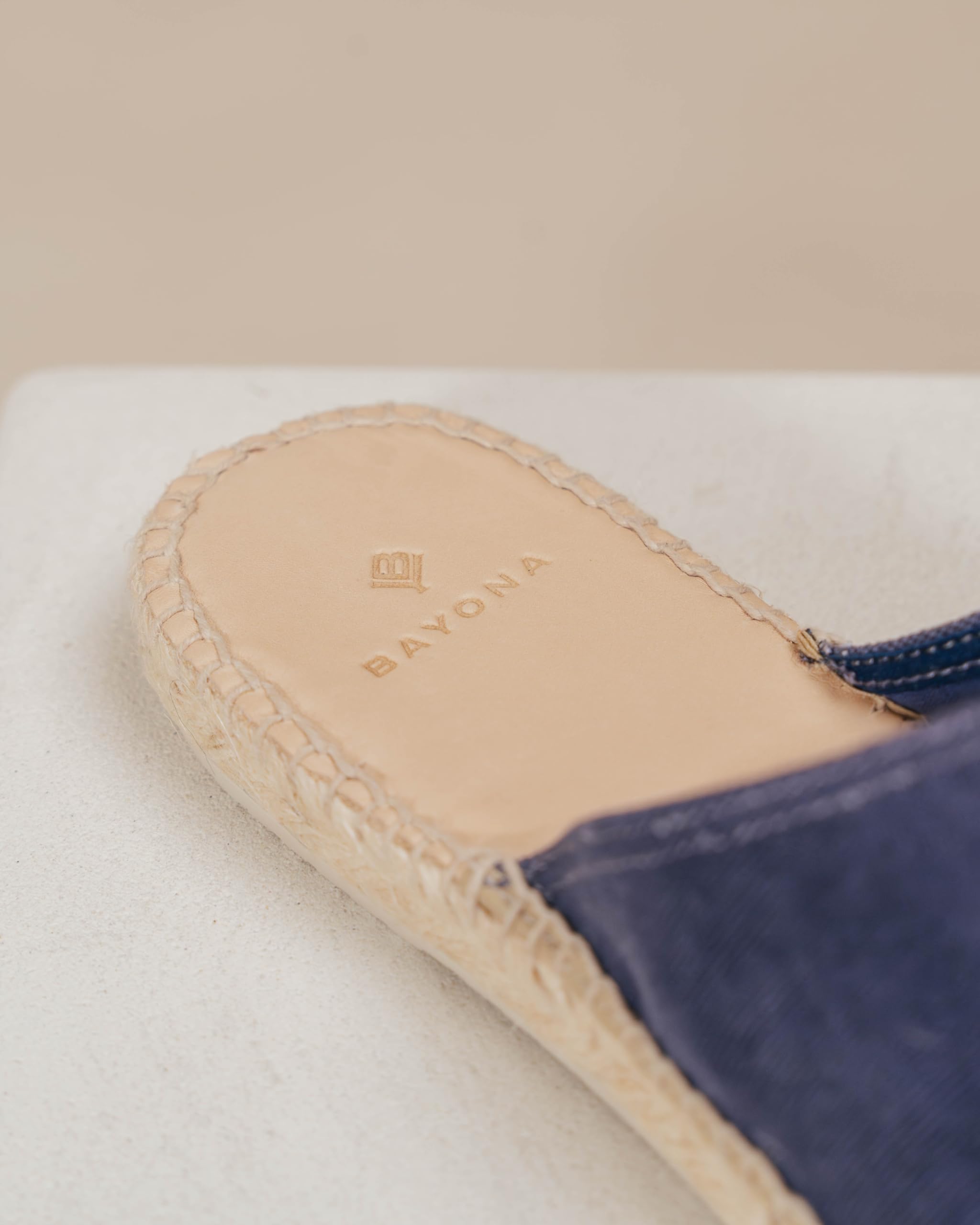 Bayona Ibiza — Mule Espadrille Homme Coton, Cousue Main en Espagne