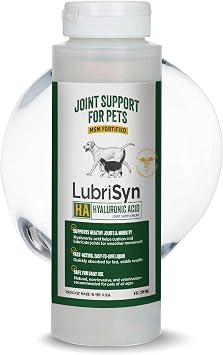 LubriSyn HA Hip & Joint Supplement Plus MSM for Dogs & Cats, 8 oz