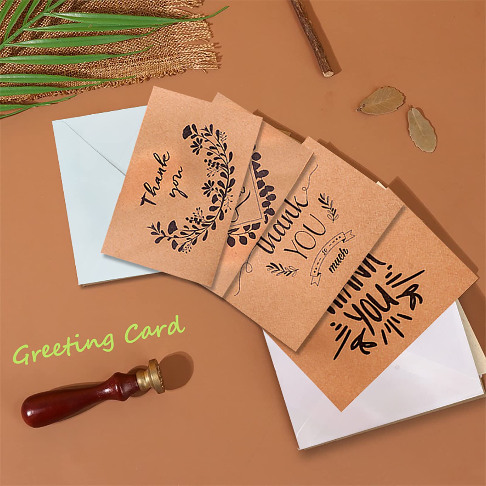 Pletmin Thank You Teacher Gifts With Rainbow Keyring, 6 Packs Leaving Gifts For Colleagues Thank You Card With Envelope Stainless Steel Inspirational Keychain For Thanksgiving Christmas - View #5