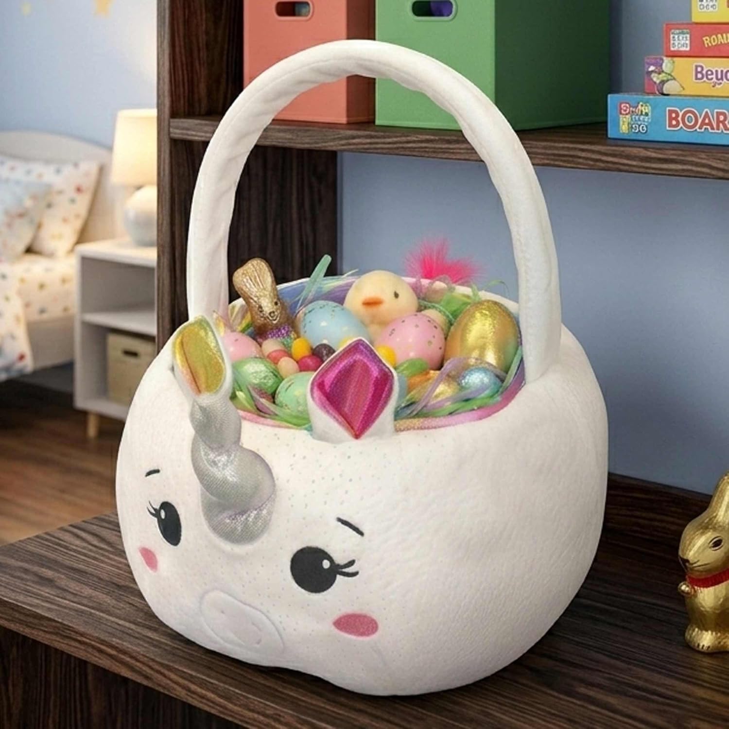 DIBSIES Plush Easter Basket