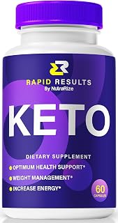 Rapid Results Capsules, Rapid Results Keto Advanced Formula Pills - All Natural Keto to Support Weight Loss, Rapid Keto ACV Vitamins, RapidResults Reviews (60 Capsules)