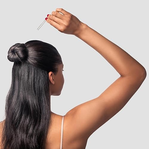 Miniatura 9 de Diane Horquillas para el cabello, negro, 3" (D473)