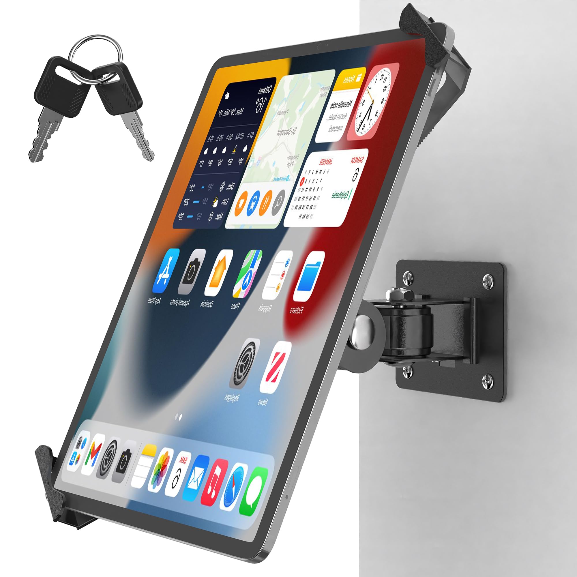 BUSIVYTA Anti-Theft Tablet Wall Mount