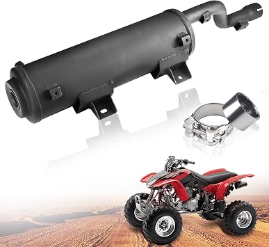 18310HM7A00 Muffler Compatible with 1995-2004 Honda Foreman 450 400 TRX400 TRX450 18310-HM7-A00 18310-HM7-A40 18310-HN0-670 18310-HM7-000