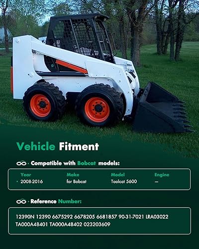 Miniatura 6 de SCITOO Alternadores 12390N 90-31-7021 para cargadoras de dirección Bobcat en todas las ruedas A220 2001-2003 Deutz BF4M1011F Dsl A300 2002 Deutz