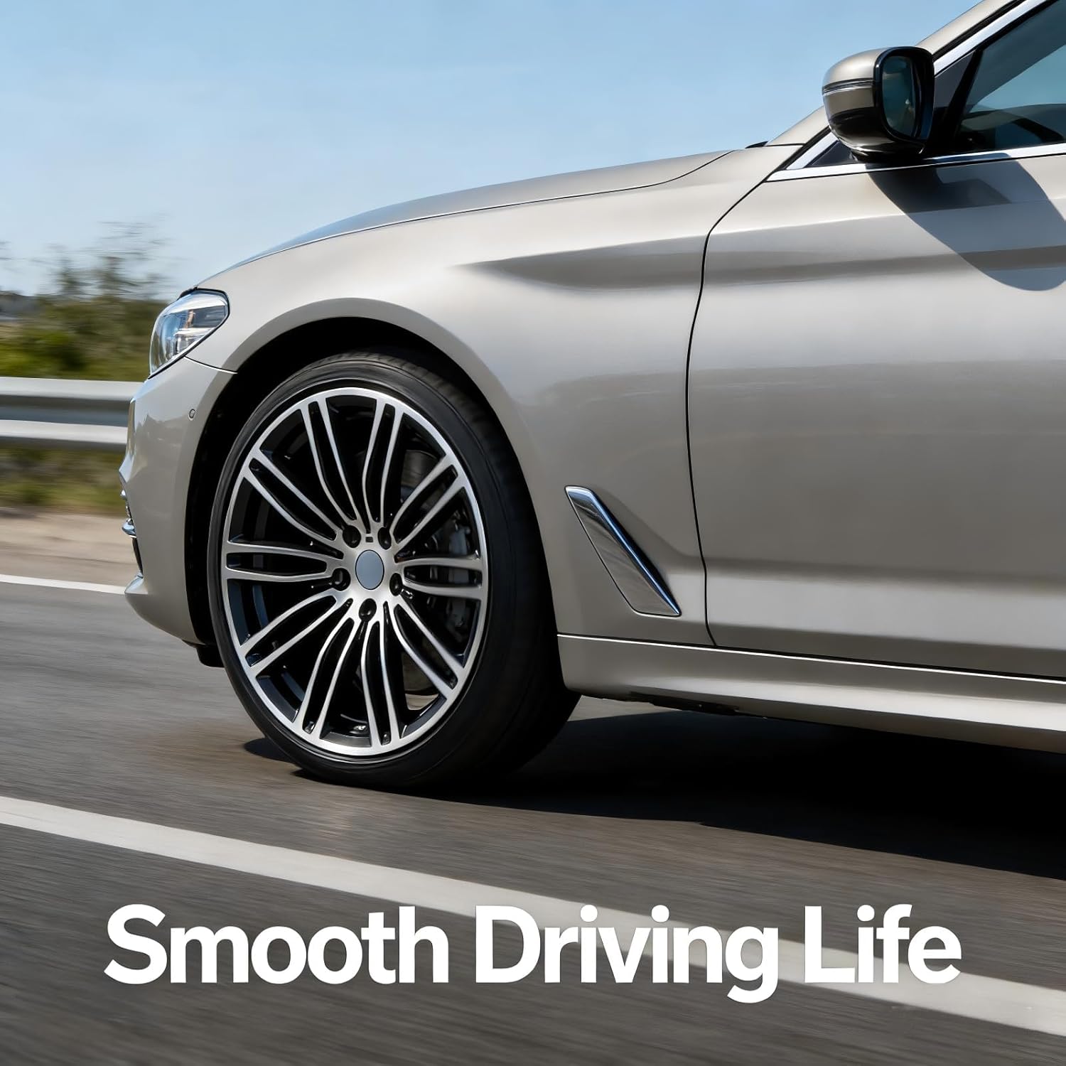 19 x 8 Wheel Rim Compatible with BMW 5-Series 530e 530i 540i 540d M550i 2017-2020, PCD 5×112mm, Offset 30mm, CB 66.5mm, Front or Rear Direct Replacement Graphite Gray Rim