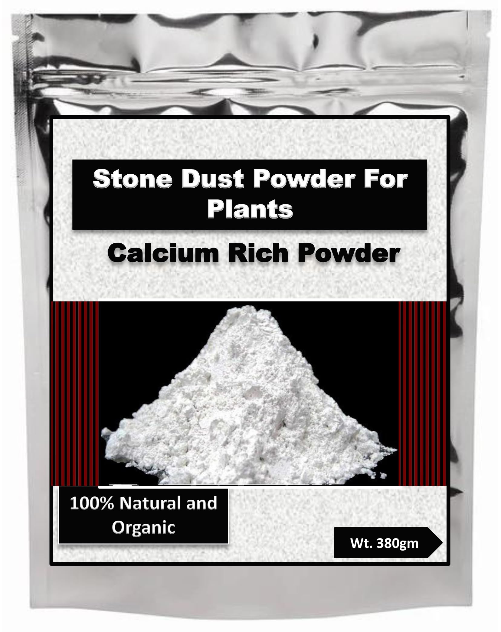 Stone Dust Calcium Rich Powder for plants garden soil mixture (calcium carbonate) contains 99% calcium 380gm pack (B0CR7YQCQK) Amazon Price History, Amazon Price Tracker