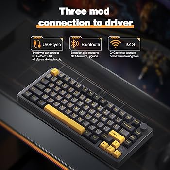 Amazon.com: GK GAMAKAY TK75PRO Aluminum Alloy Mechanical Keyboard
