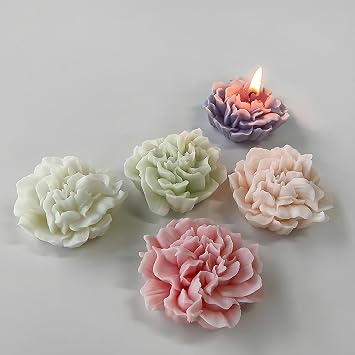 Flower Mold - Succulent Flower - Silicone Resin Casting Molds for Candle & Resin & Soap Craft Supplies