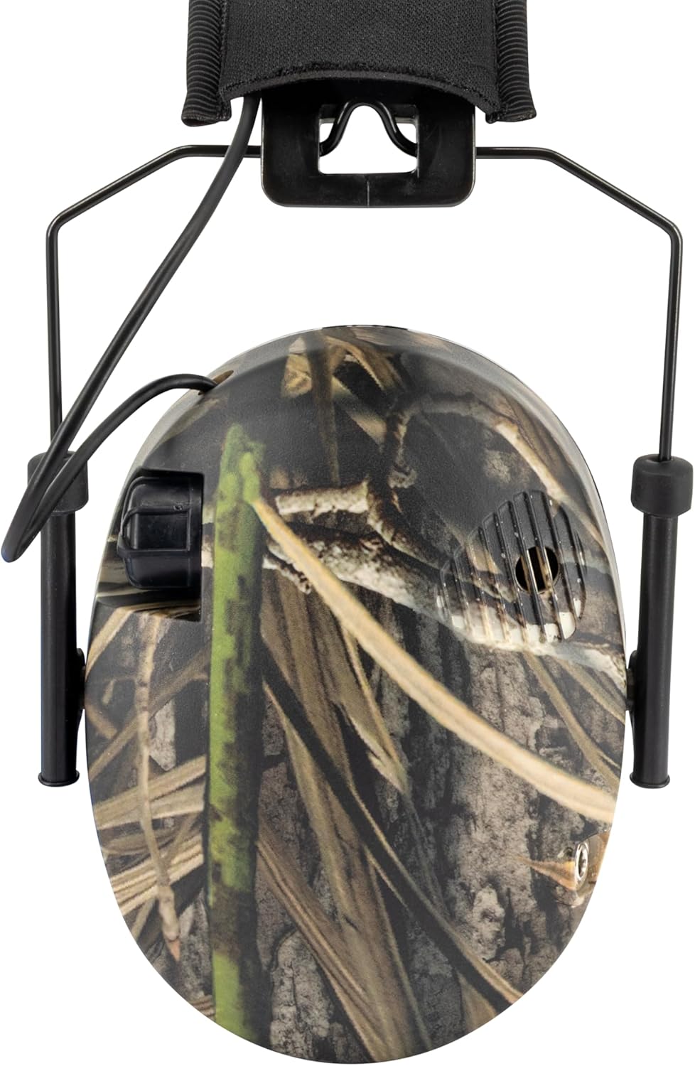 Ducks Unlimited Hunting and Shooting Hearing Protection, Unisex NRR 23db Electronic Earmuff Dual Microphone Auto Noise Reduction Foldable Design