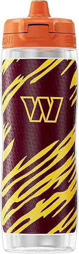 Miniatura 2 de Gatorade Washington Commanders Gx NFL - Botellas antideslizantes para apretar, sistema de hidratación Gx y cápsulas concentradas de bebidas