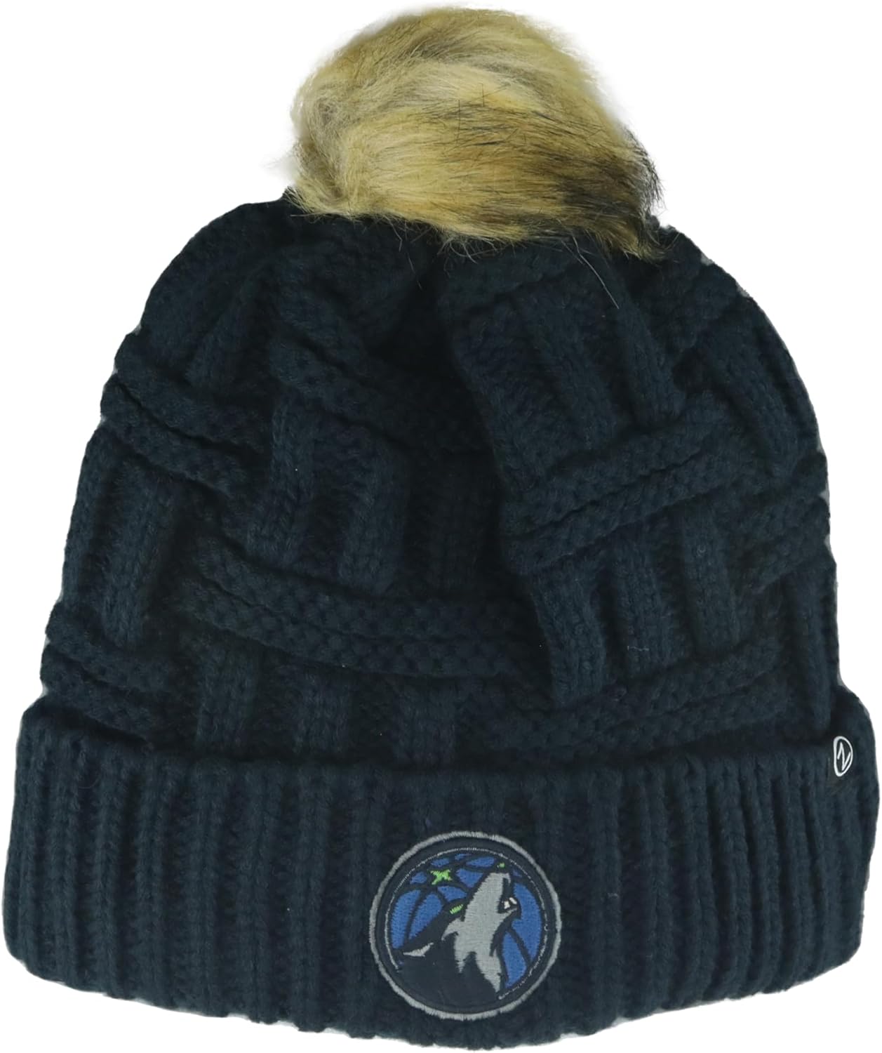 ZHATS NBA Womens NBA Officially Licensed Women's Beanie Faux Fur Pom