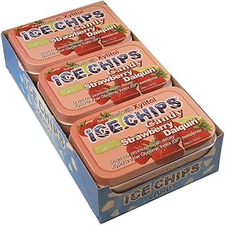 Xylitol Candy Tins (Strawberry Daiquiri, 6 Pack) - Includes BAND as shown