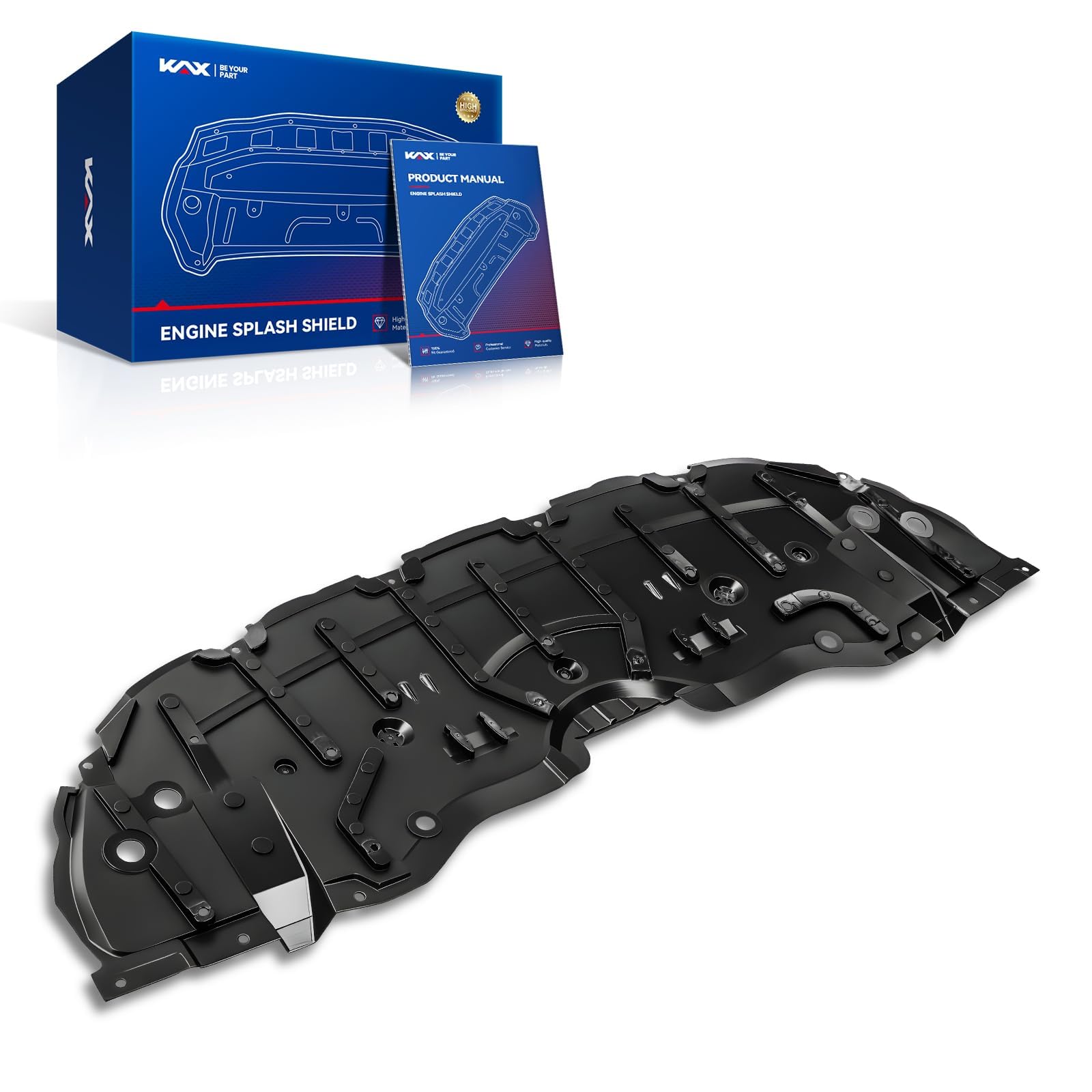 KAX Engine Splash Shield fit for 2018-2022 Toyota Camry, 1Pc